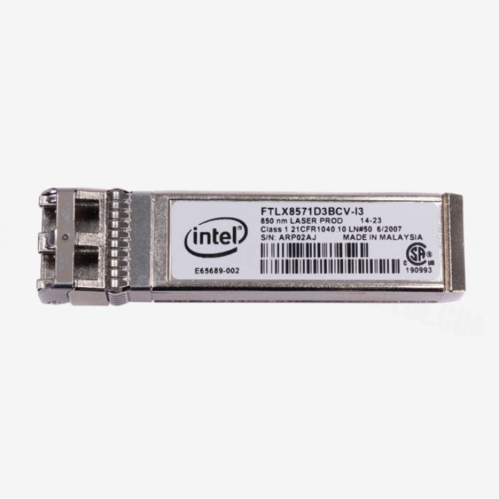 Intel 10GBase-SR SFP+ Transceiver Modules 10 Gbps - (E65689-002)
