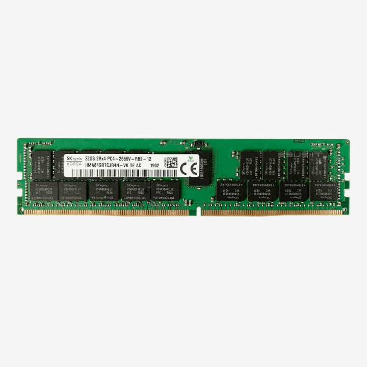 SK Hynix 32GB  PC4-2666V DDR4 Server Memory RAM - (HMA84GR7CJR4N-VK)