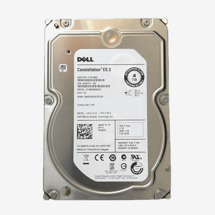Dell 4TB 3.5" 7.2K RPM SAS 12Gb/s 32M Internal Hard Drive - (0202V7)